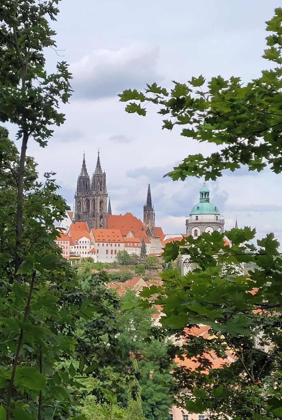 Cosel Apartment Altstadt Radfahrer Balkon Meißen Eksteriør bilde