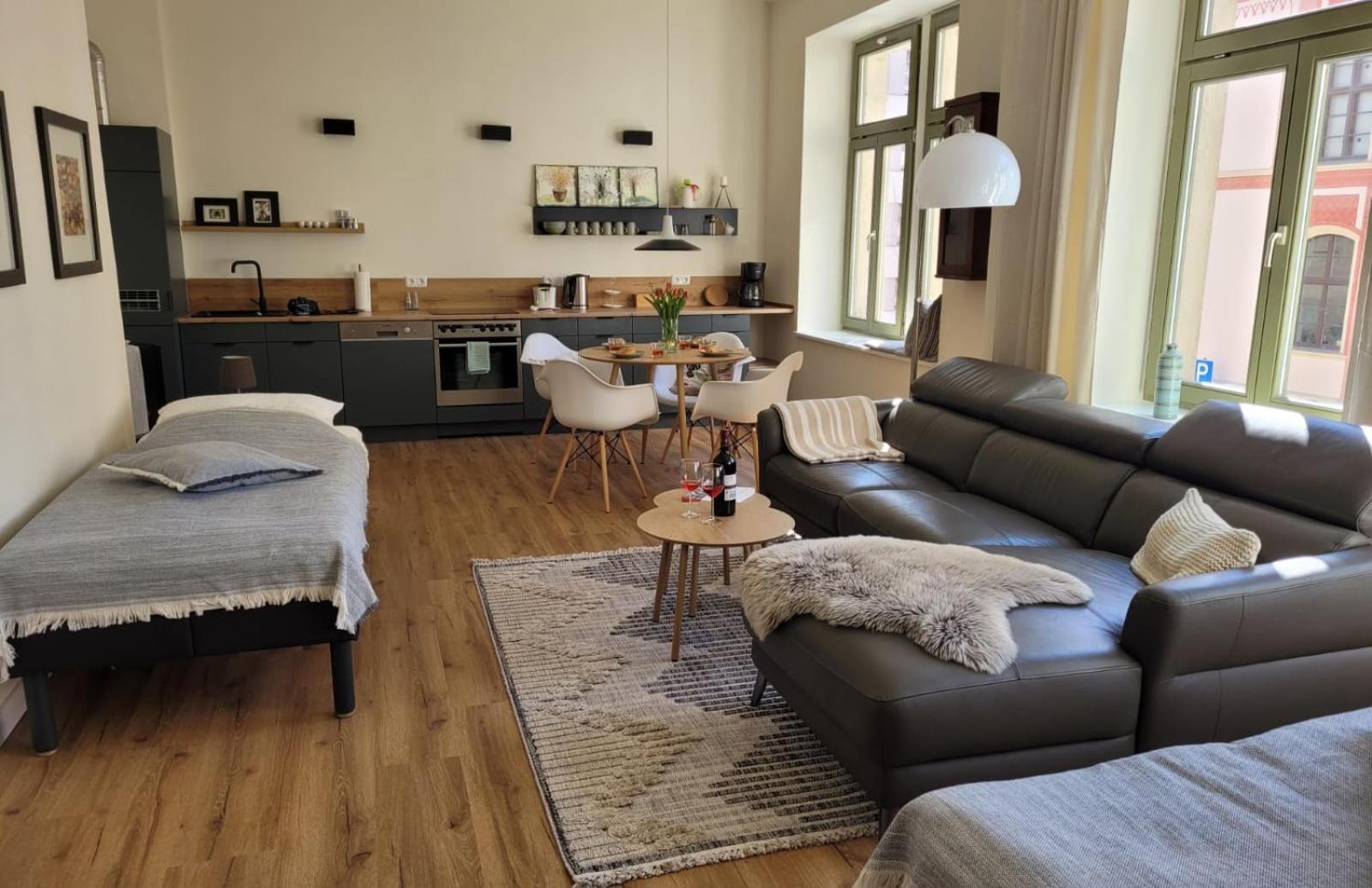Cosel Apartment Altstadt Radfahrer Balkon Meißen Eksteriør bilde