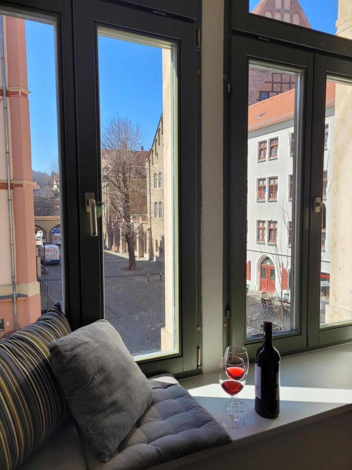 Cosel Apartment Altstadt Radfahrer Balkon Meißen Eksteriør bilde